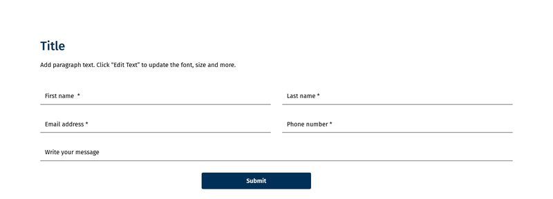 Form preview