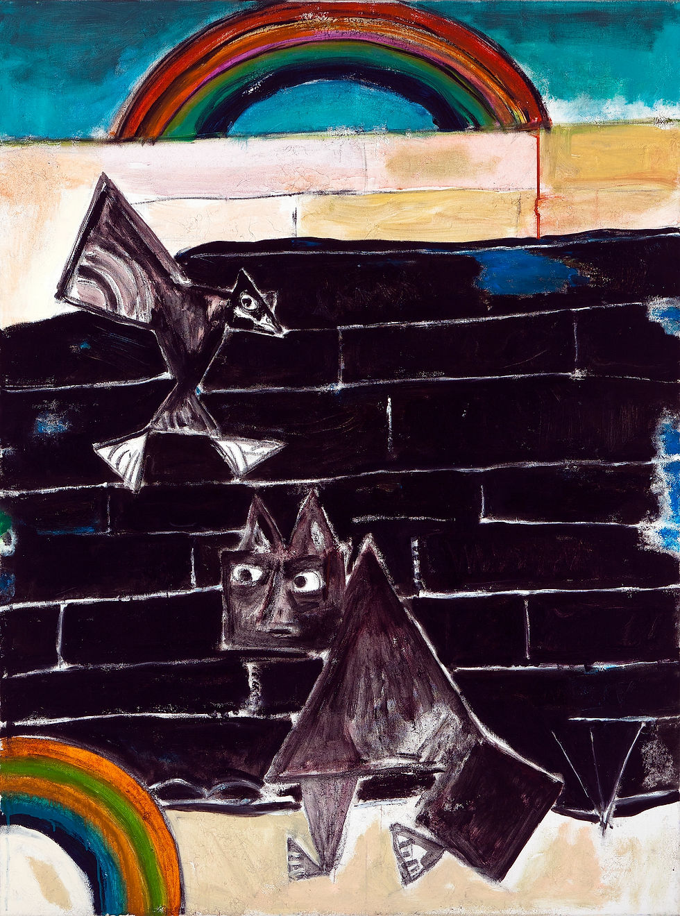 Origami, 2011, oil on canvas, 120 x 90 cm