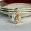 Thumbnail: Royal Doulton Bunnykins, 'The Red Nose Bunny" oval modern china pendant