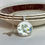 Thumbnail: Foley 'Broadway' vintage china round pendant