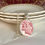 Thumbnail: Churchill 'Rose Willow', pagoda, vintage china oval pendant