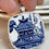 Thumbnail: Churchill 'Blue and white Willow temple' vintage china square pendant