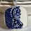 Thumbnail: Churchill Blue and white Willow border pattern square pendant
