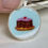 Thumbnail: Tea Party plate Icing With a Cherry on Top, birthday china round pendant