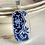 Thumbnail: Blue and white Willow Pattern, Churchill vintage china pendant