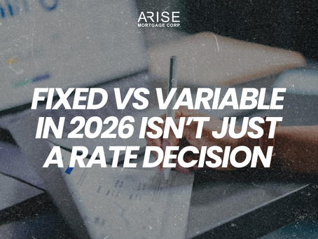 Fixed vs Variable in 2026 Isn’t Just a Rate Decision