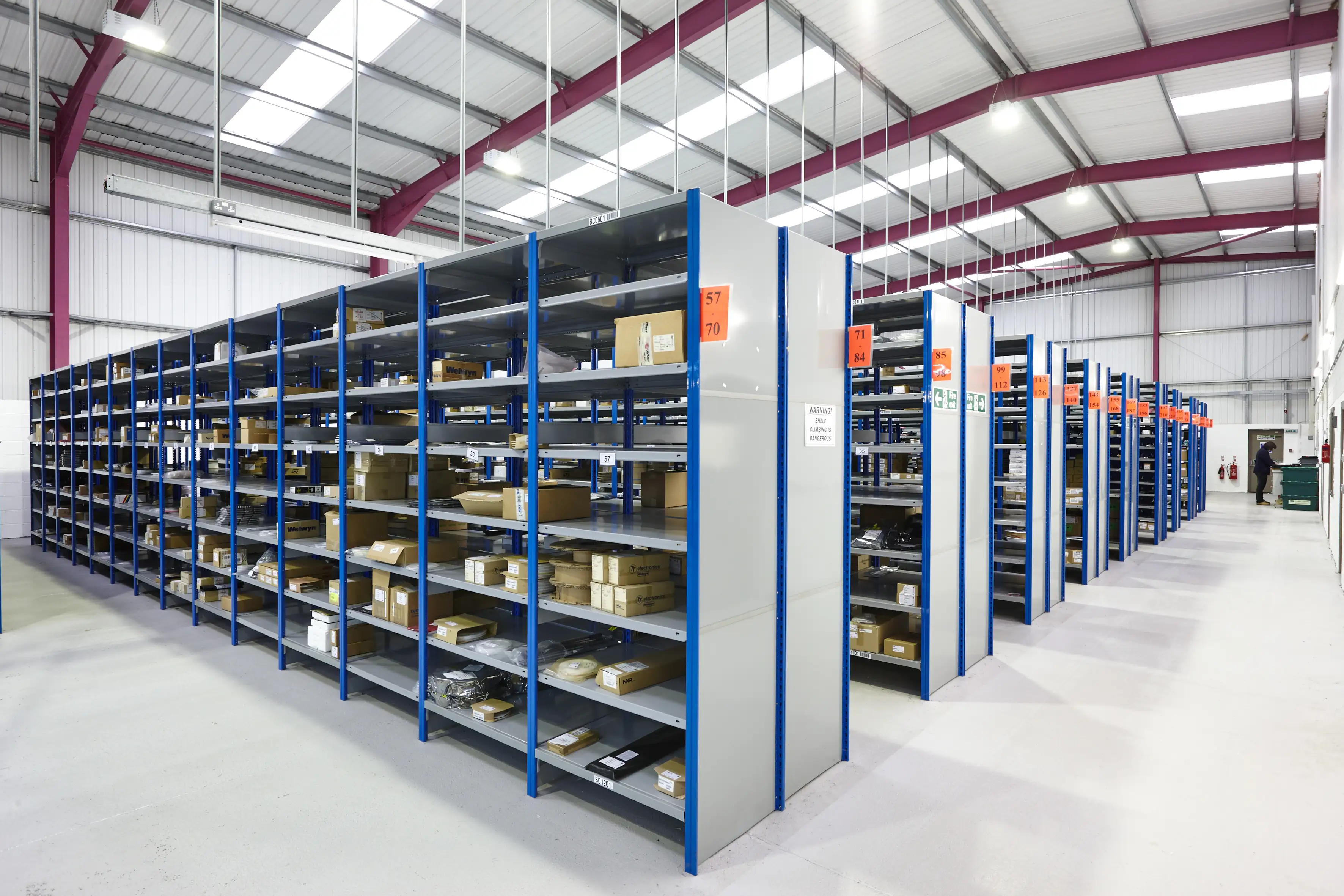 Warehouse racking