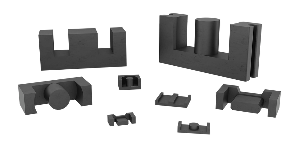 Group of ferrite E cores