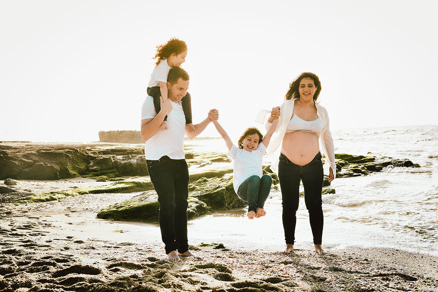 צילומי הריון בים