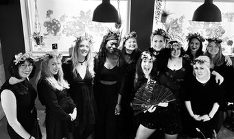 Hen Party Liverpool Craft Workshop Flower Crowns