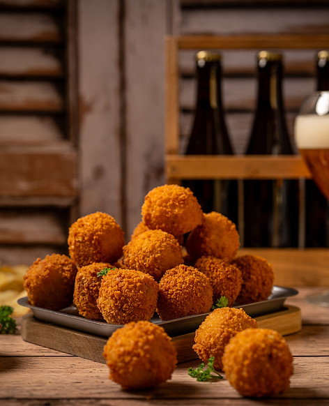 Master Veal Bite. These premium veal croquettes are perfectly suited for upscale bar snacks, hotel menus, and event catering. Consistently high quality, supplied as convenient frozen croquettes.