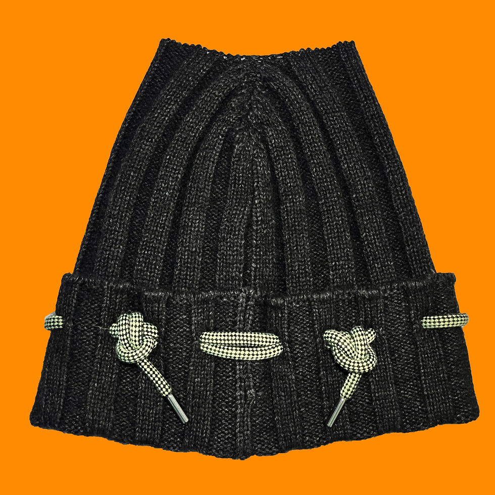 Thumbnail: TREKWEAR BLACK BEANIE