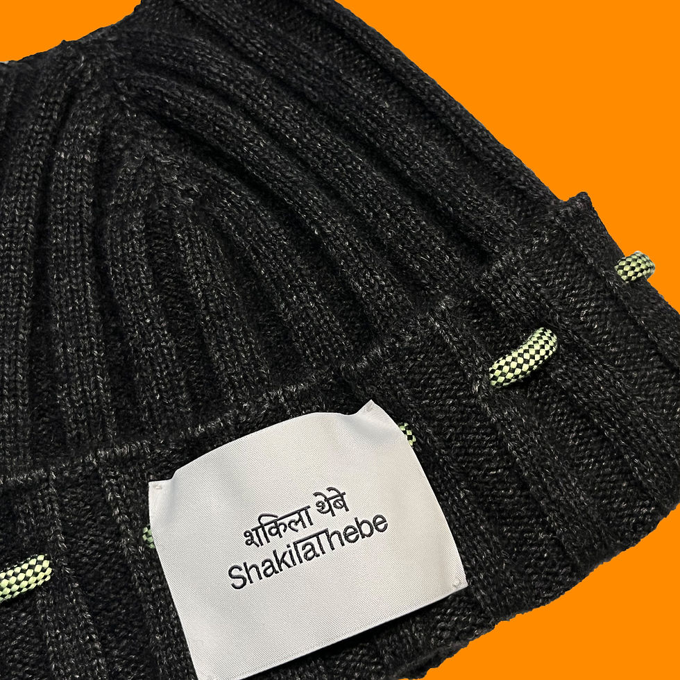 Thumbnail: TREKWEAR BLACK BEANIE