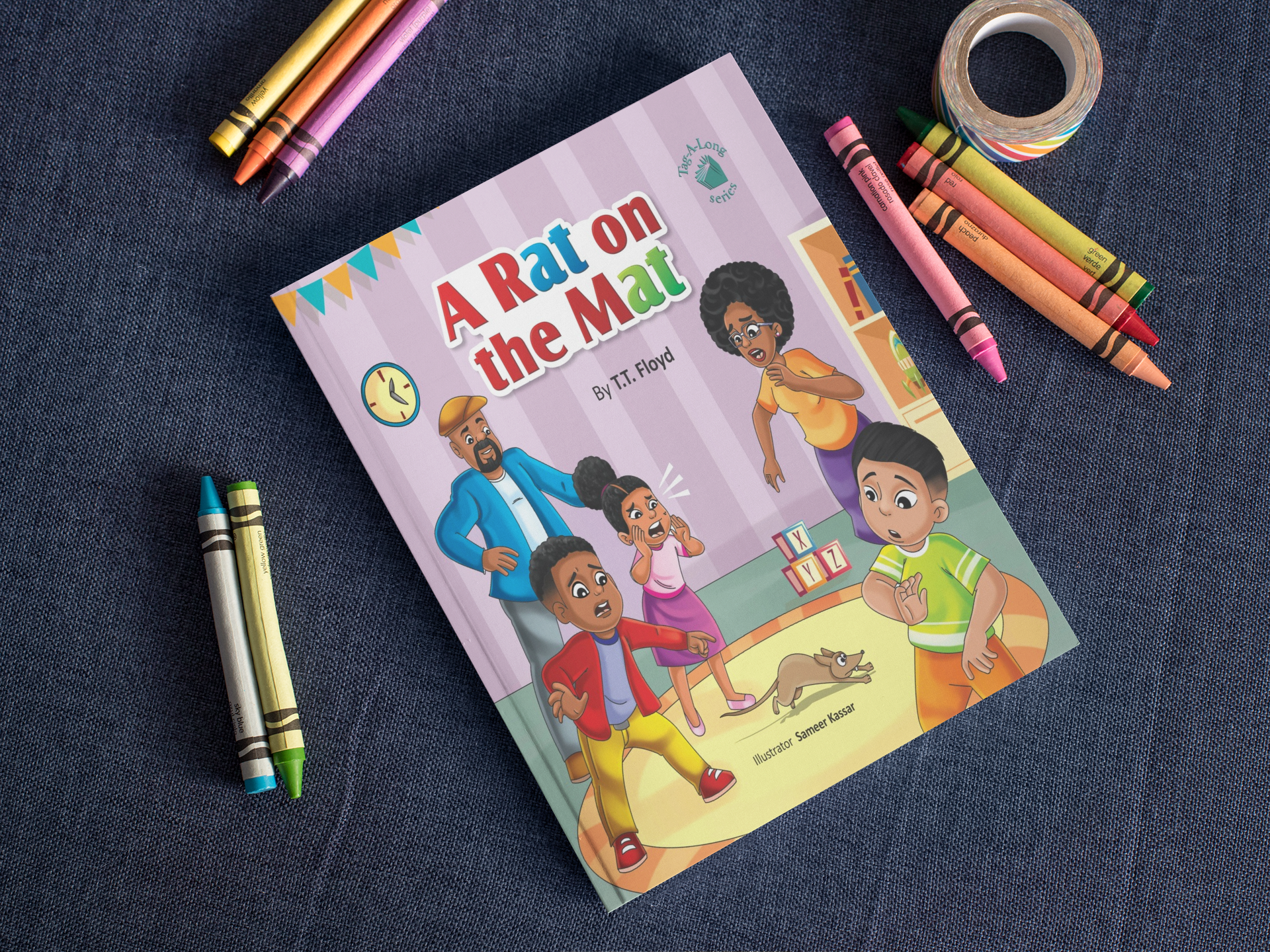 Tag-A-Long Reader Series #1: A Rat on the Mat