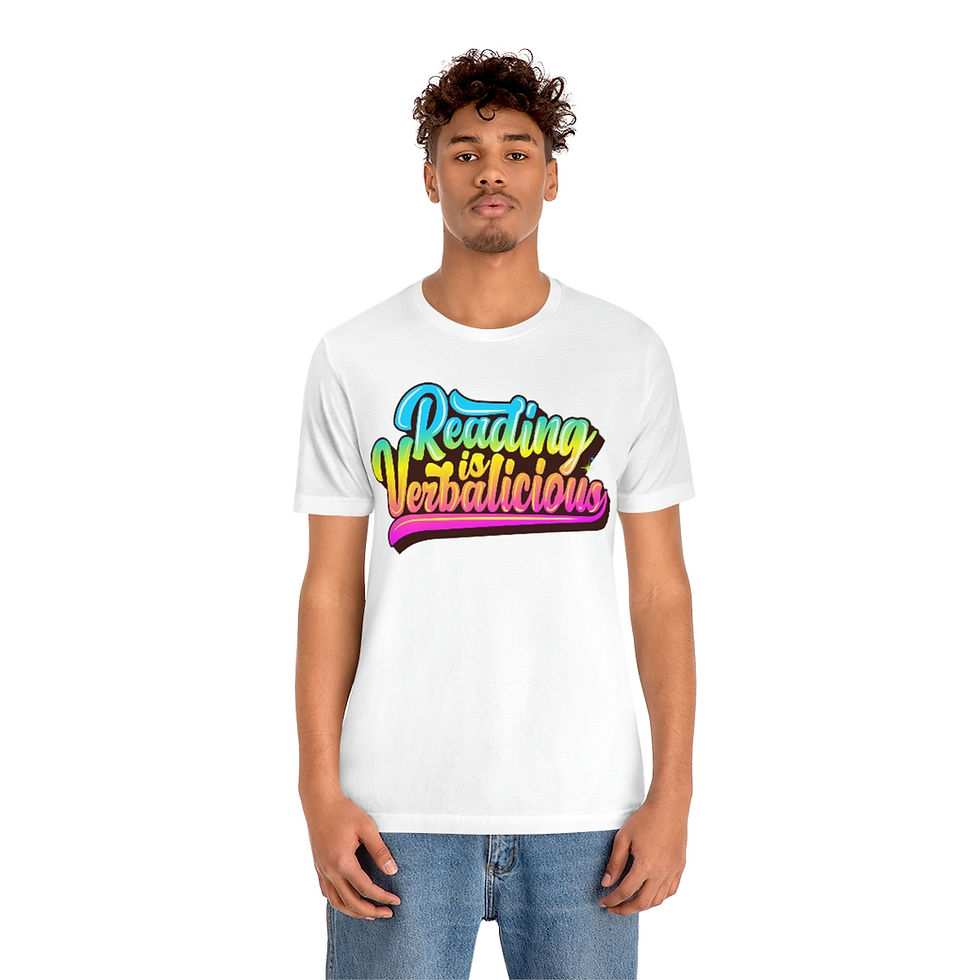 Thumbnail: Cool Graffiti Reading Graphic T-shirt