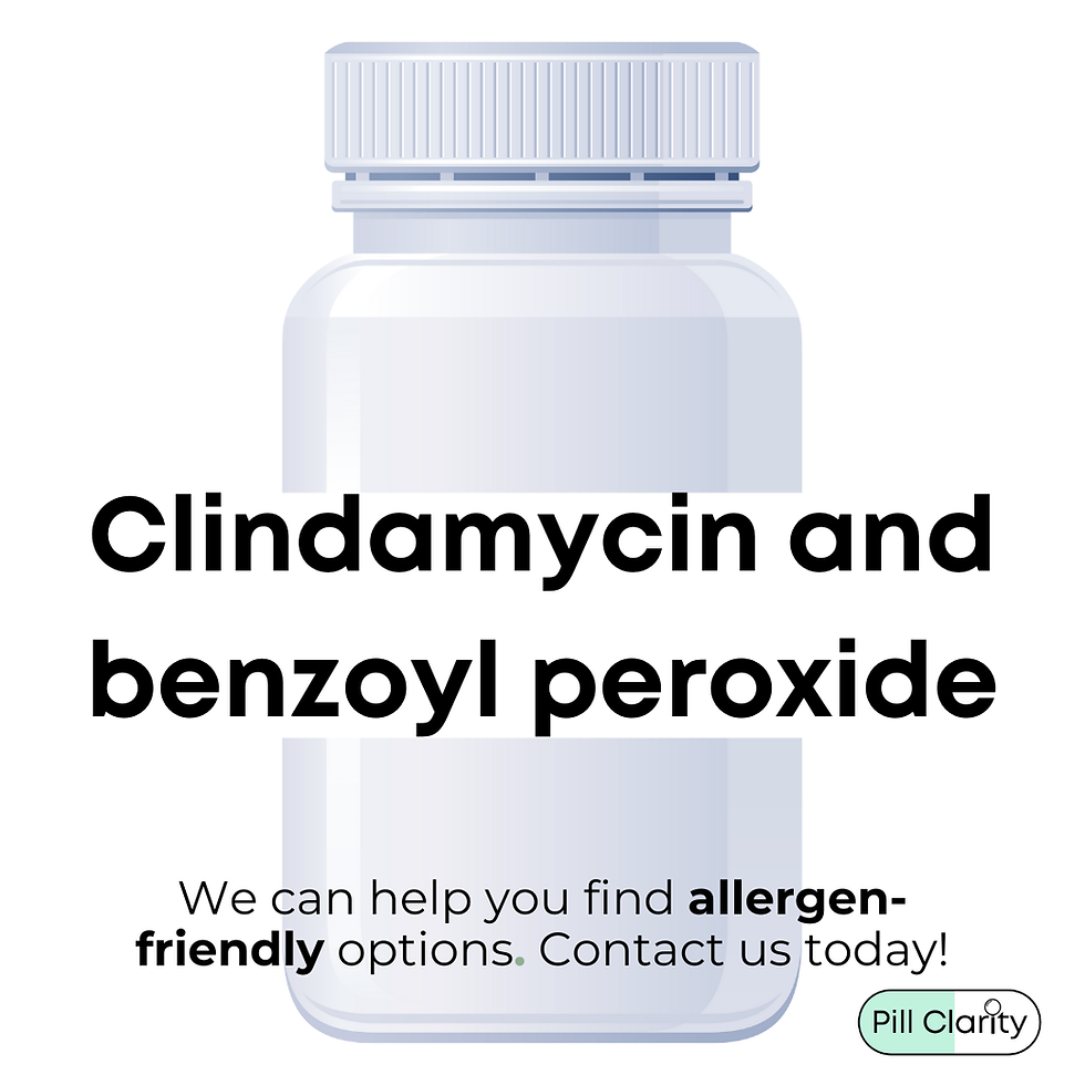 Clindamycin and benzoyl peroxide