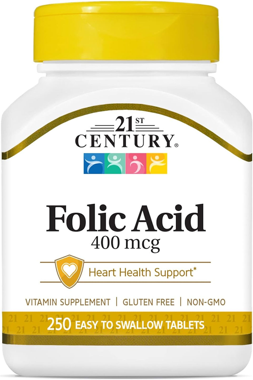 21st Century Folic Acid 400 mcg Tablets