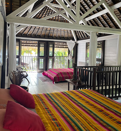 weiteres schlafzimmer mit zwei betten