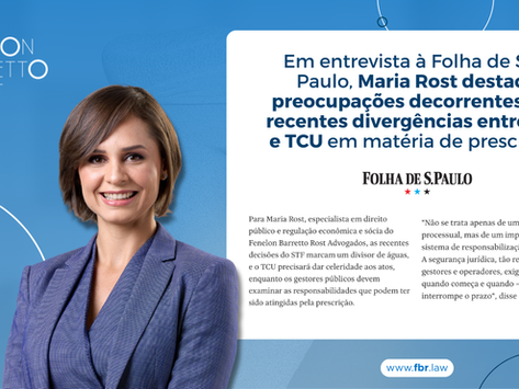 Maria Rost destaca preocupações decorrentes das recentes divergências entre STF e TCU