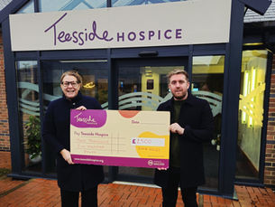 £2,500 Raise for Teesside Hospoce