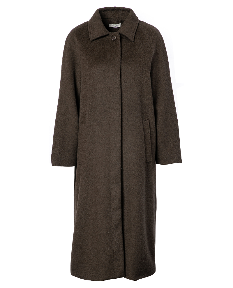 Thumbnail: JC Sophie Panna Dark Brown Coat
