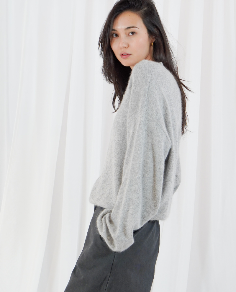 Thumbnail: TWNS Colorado Pearl Round neck Knit