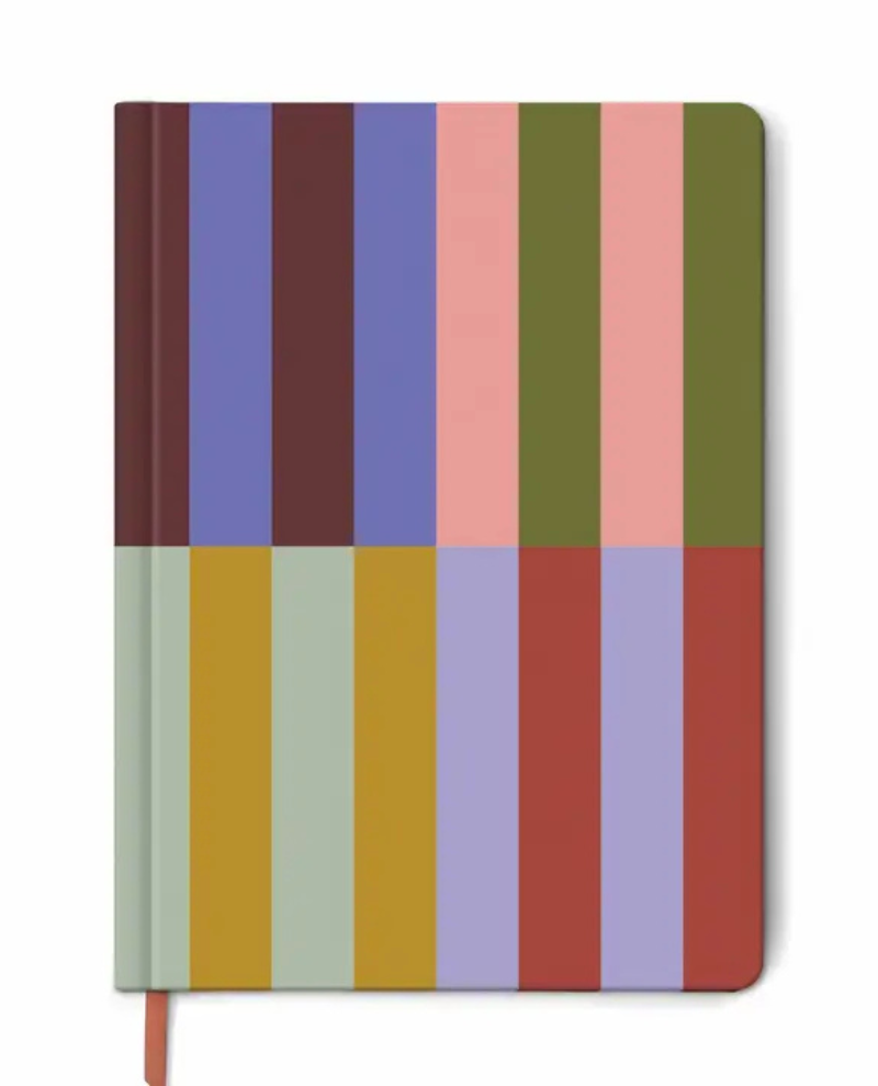 Designworks Ink Jumbo Soft Touch Journal - Bold Stripe