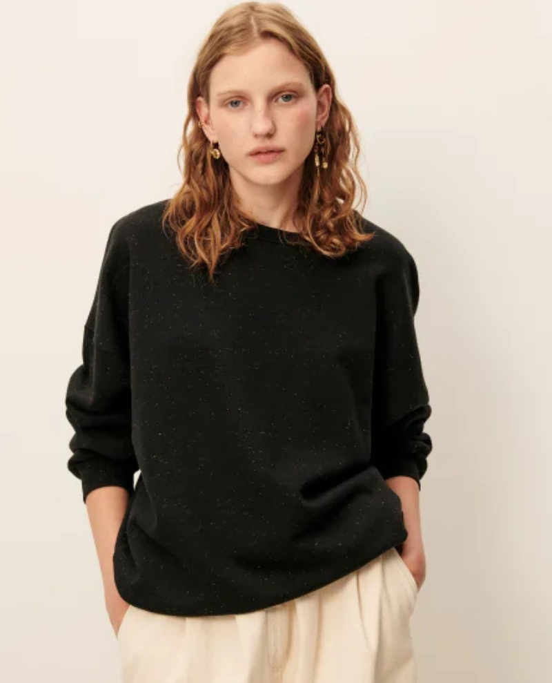 Sessun Chebbi Black Sweatshirt