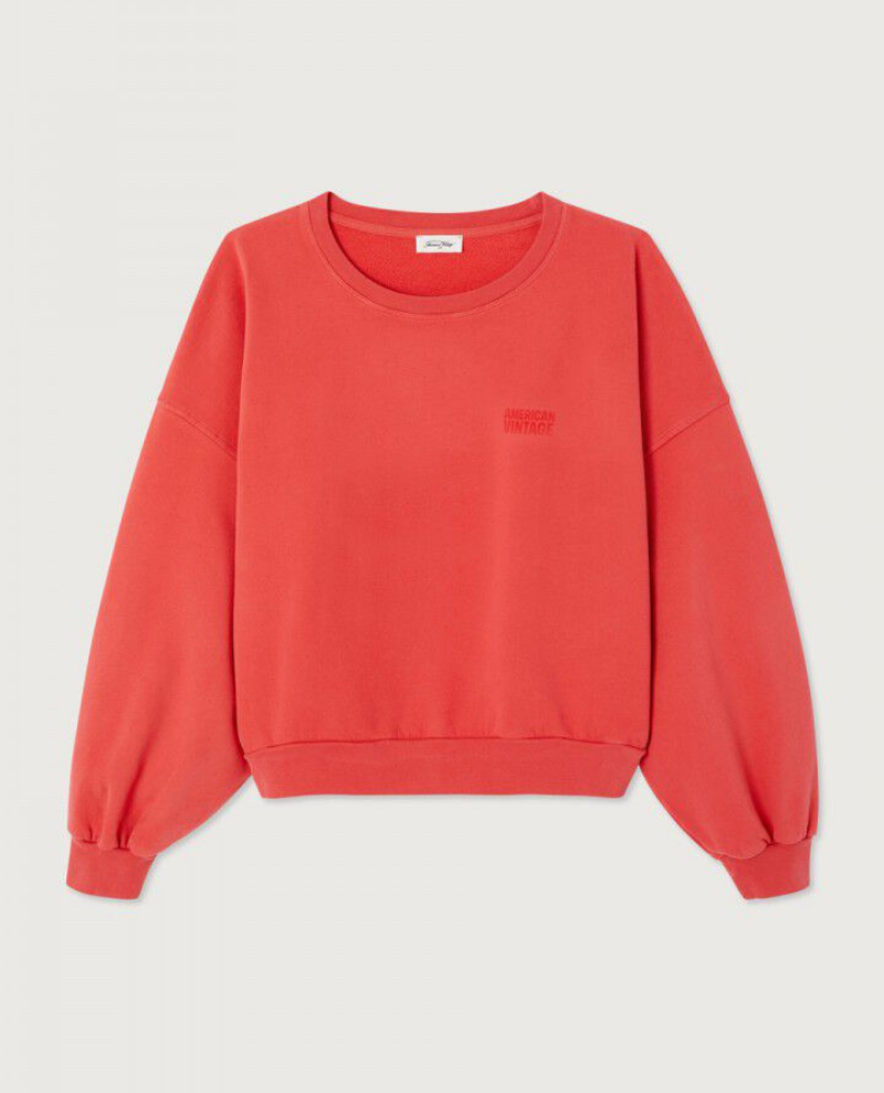 Thumbnail: American Vintage Red Jitbay Sweatshirt