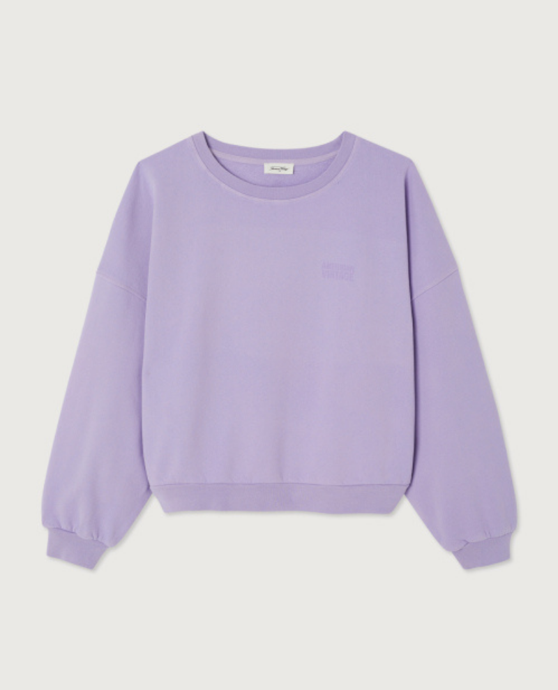 Thumbnail: American Vintage Lilac Jitbay Sweatshirt