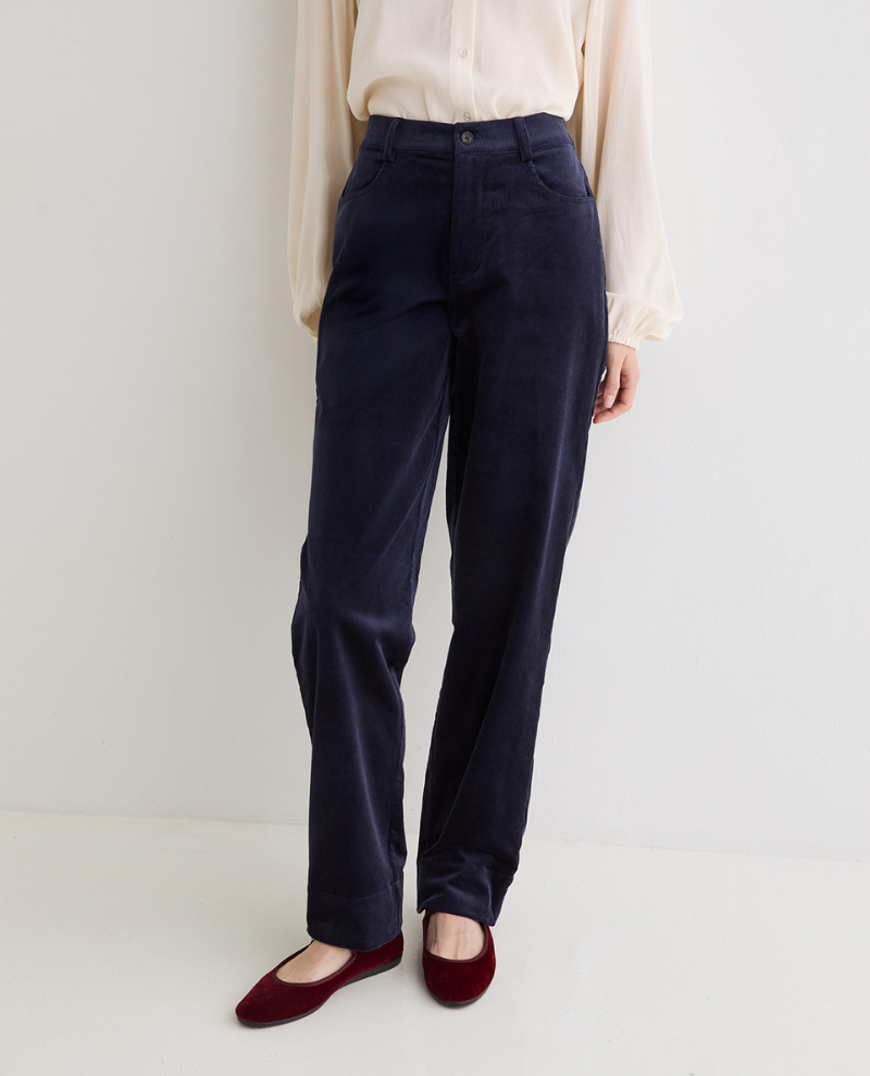 Yerse Kendall Navy Trousers