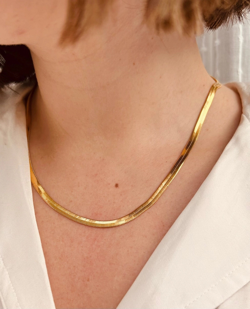 Little Nell Snake Chain Necklace