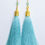 Thumbnail: Silk Tassel Earrings
