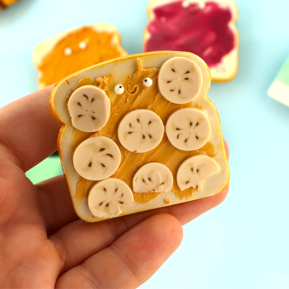 Thumbnail: PB Banana Toast Magnet