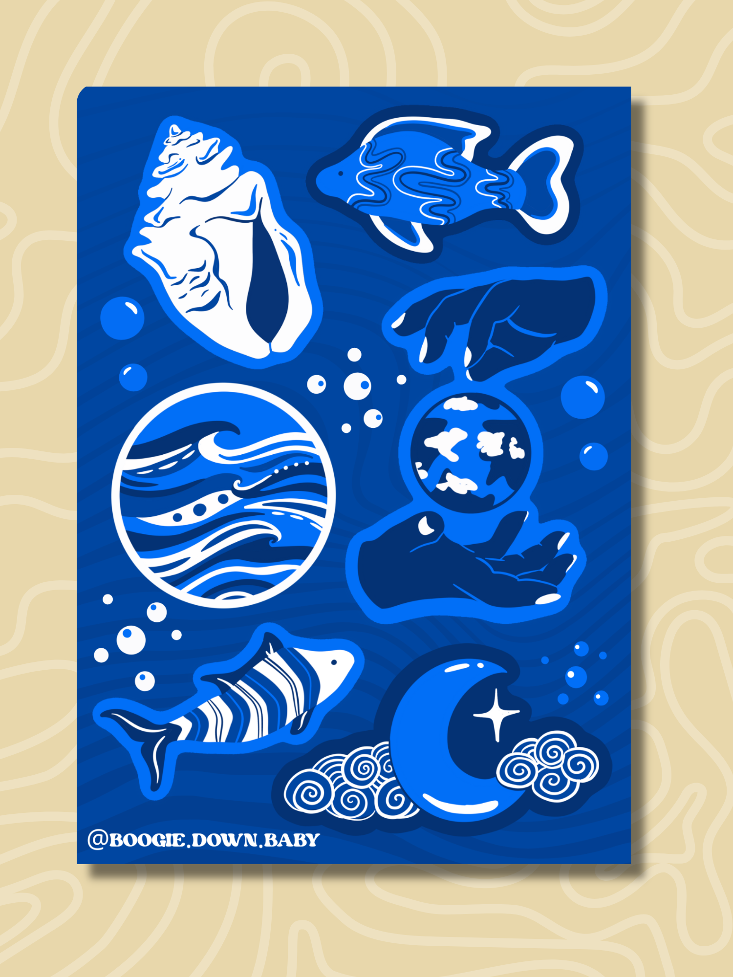 Yemaya Sticker Sheet