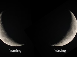 Waxing and Waning Moon