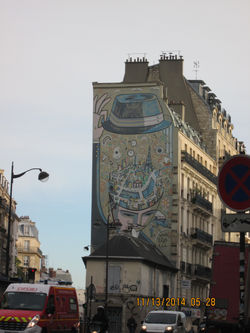 Mural, Paris