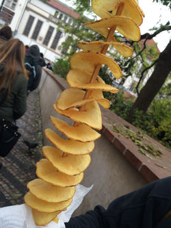 Traditional Czech "Hot potato"