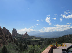 View from Garden of the Gods