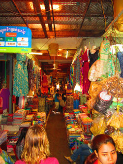 Siem Reap, old market
