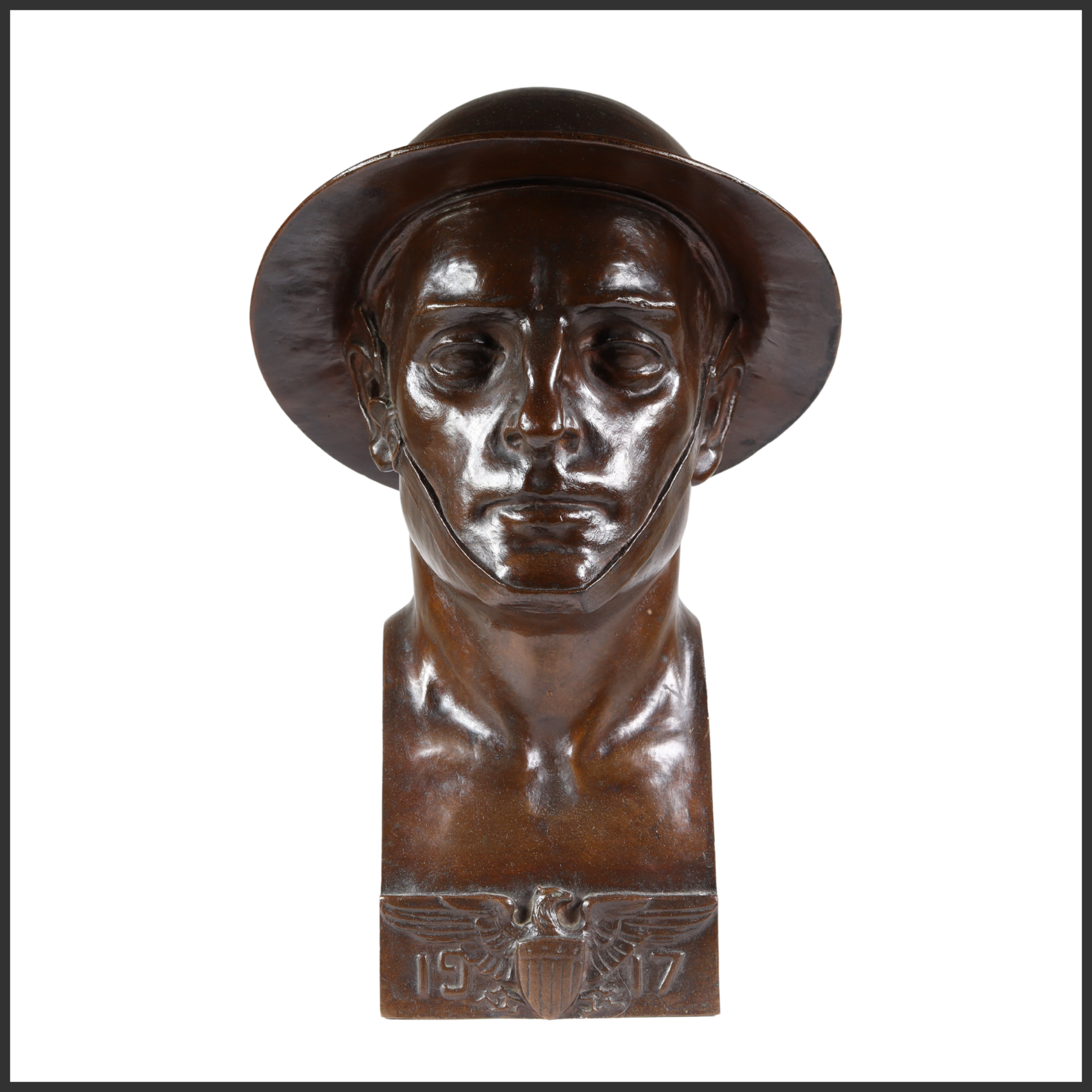 “Doughboy” American Soldier Bust