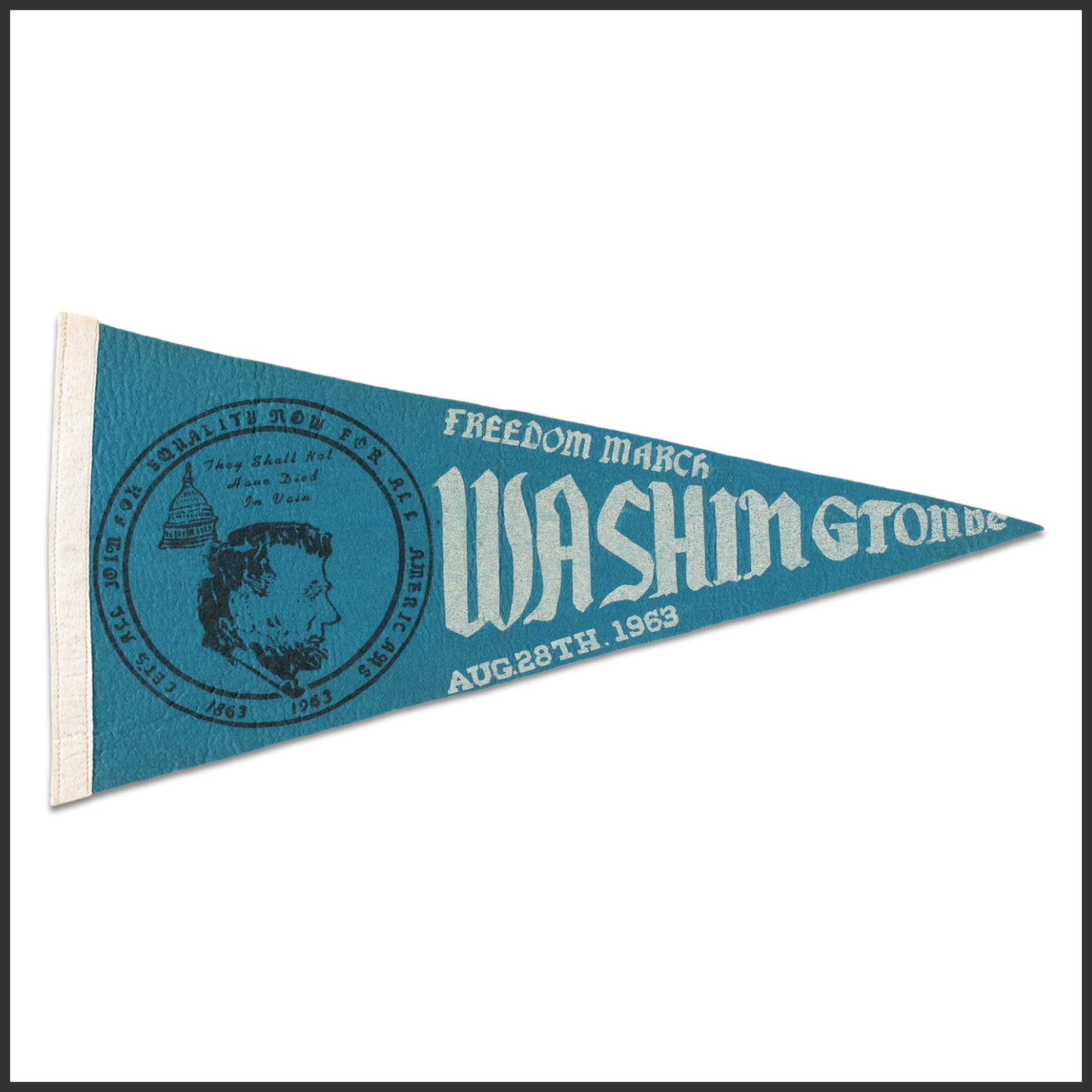 Freedom March on Washington Pennant
