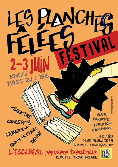 Planches Fêlées 2017 - Jeune Cie de l'Escbeau