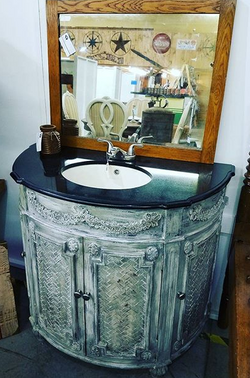 Painted Bathroom Vanity