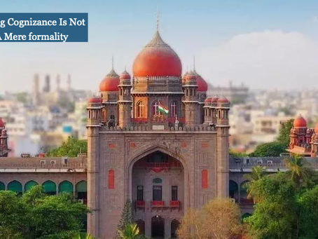 Successful Quashing of Cognizance Order - High Court for the State of Telangana