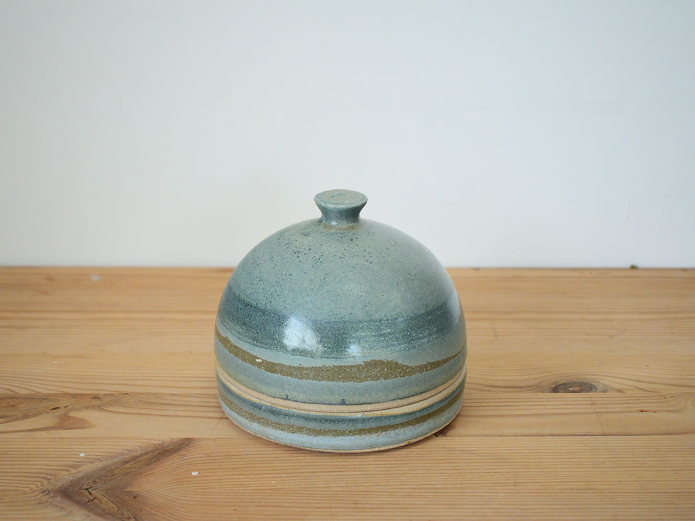 Thumbnail: Butter Dish l Coastal Landscape Glaze