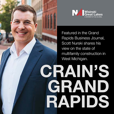 Scott Nurski, Senior Director of Multifamily Investment at NAI Wisinski Great Lakes