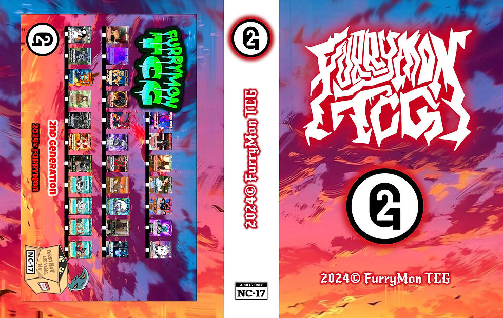2nd Generation FurryMon Box set