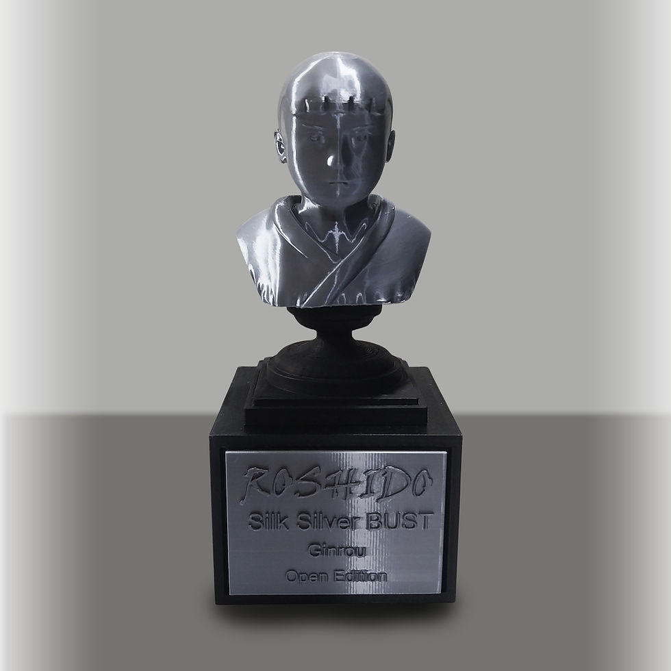 Thumbnail: Ginrou Statue Limited Edition with Silk Silver Bust