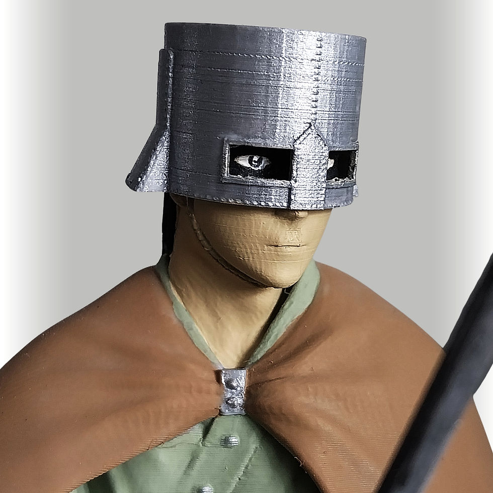 Thumbnail: Yaharu Ama Statue Limited Edition with Silk Silver Bust